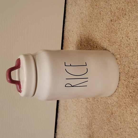 Rae Dunn Kitchen Rae Dunn Rice Canister Poshmark